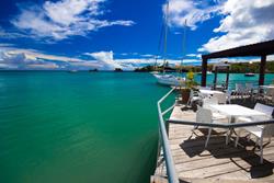 Grenada Dive Holiday. True Blue Bay Hotel - Restaurant. 
